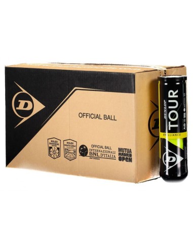 CAJÓN 18 BOTES DE PELOTAS DUNLOP TOUR...