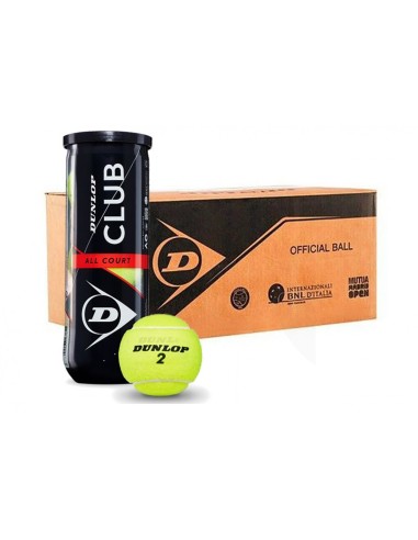 CAJÓN DE 24 BOTES DE 3 PELOTAS DUNLOP CLUB ALL...