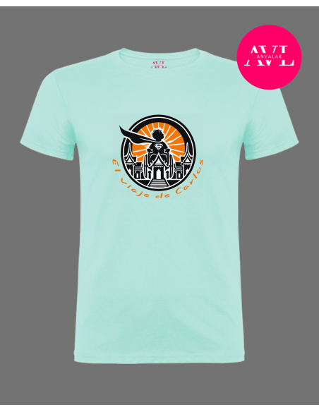 Camiseta solidaria "El viaje de Carlos" adulto